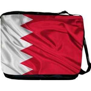 Bahrain Flag Messenger Bag   Book Bag   School Bag   Reporter Bag 