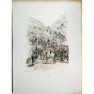   Detaille 1886 French Army Spahis Mountain Horse