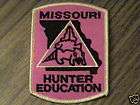 missouri hunter education awar d hunting state patch 