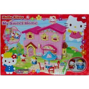   Hello Kitty My Sweet Home Playset Toy with Figures: Toys & Games