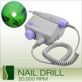 High Speed Medicool Nail FILE Machine Acrylic Manicure Drill Sand 