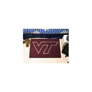  Virginia Tech Hokies Starter Floor Mat: Sports & Outdoors