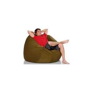  Jaxx Sac Bean Bag Chair 4Ft in Suede Chocolate: Home 