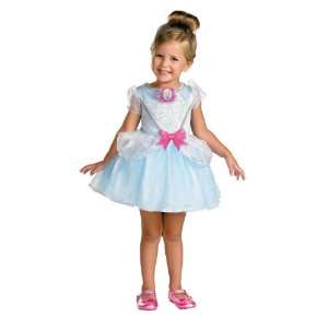    Girls Cinderella Ballerina Costume   Child Small: Toys & Games