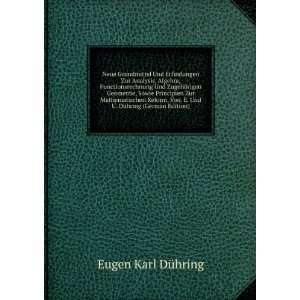   Und U. DÃ¼hring (German Edition): Eugen Karl DÃ¼hring: Books