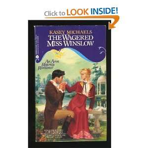    The Wagered Miss Winslow [Paperback] Kasey Michaels Books