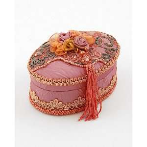   Beaded Handmade Jewelry Trinket Box:  Home & Kitchen