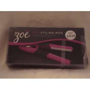  Pink Mini Styling Iron w/Travel Pouch 