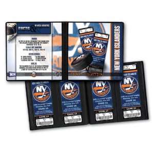  New York Islanders Ticket Album