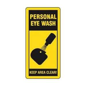 Eye Wash Wall Sign,18x8,   BRADY  Industrial & Scientific