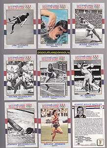   OF FAME TRADING CARD SET 1 90 1991 Impel Inc. Cards ATHLETES  