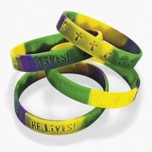 He Lives Sayings Bracelets   Novelty Jewelry & Bracelets