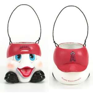  BSS   Los Angeles Angels MLB Halloween Ghost Candy Bucket 