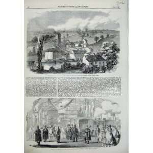   1859 Edmund Main Colliery Barnsley Devon Railway Train: Home & Kitchen