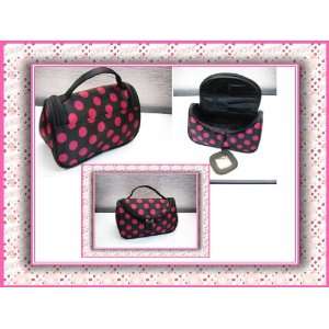   with Red Dot Travel Toiletry Cosmetic Makeup Bag Organizer Beauty