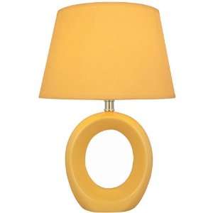  Art Deco Table Lamp   Yellow: Home Improvement