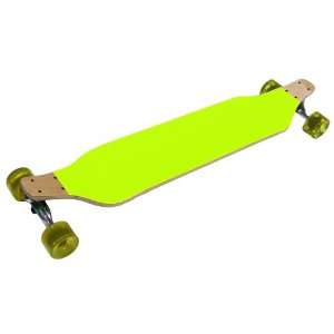  DROP DOWN LONGBOARD Lowrider Skateboard YELLOW with 70mm 