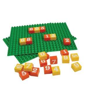  Number Bricks & Base Plates Toys & Games