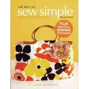  12662 BK The Best of Sew Simple Magazine Sewing Book by 