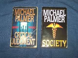 Book Lot Michael Palmer The Society Sisterhood Fifth Vial +2 & FREE 