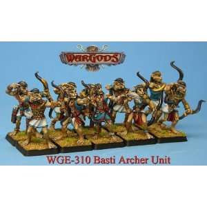  Wargods Of Aegyptus Basti Archer Unit with Captian (10 
