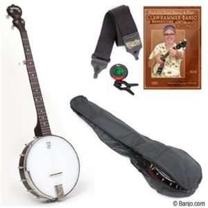  Deering Goodtime Classic 5 String Banjo with Starter Pack 