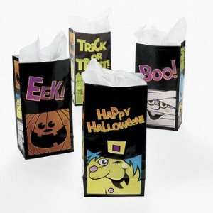  12 Boo Bunch Treat Bags   Party Favor & Goody Bags & Paper 