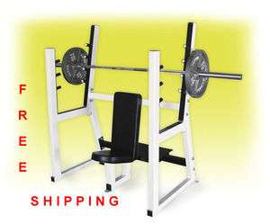Yukon Fitness Commercial Olympic Shoulder Press Bench  