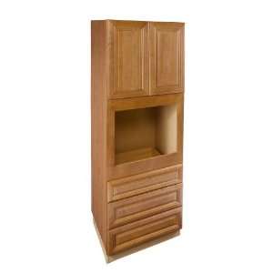 All Wood Cabinetry OC332484U LCN Langston Maple Cabinet, 33 Inch Wide 