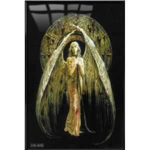  Luis Royo   Framed Fantasy Poster (White Angel) (Size 24 