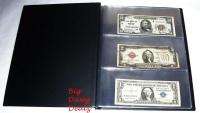 BCW Currency Note ALBUM Portfolio Book w/ Topload Pages  