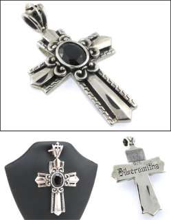 item details item no arp006 name gothic onyx cross silver pendant 