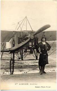 L2372 DAMEDOZ WOMAN AVIATOR AVIATRIX PIONEER  