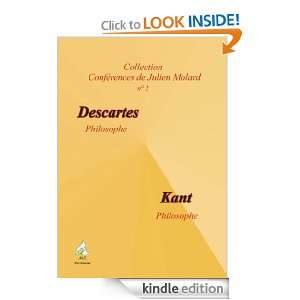 Descartes   Kant (French Edition) Julien Molard  Kindle 