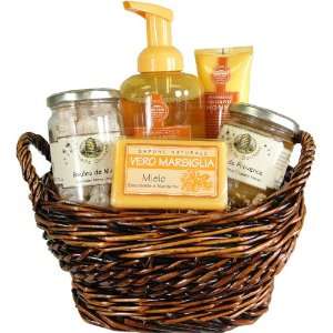   Themed Luxury Gourmet and Spa Gift Basket