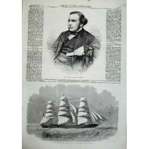  1863 John Pender Totnes Indian Clipper Ship Seaforth