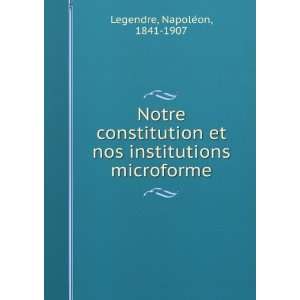   microforme NapoleÌon, 1841 1907 Legendre  Books