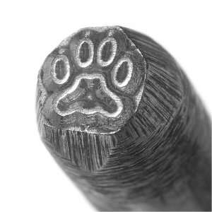  Bear Paw Design Punch For Stamping Metal 1/4 Inch 6mm (1 