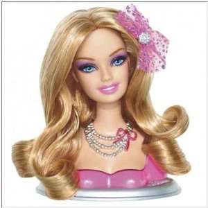    Barbie Fashionistas Swappin Styles Doll Head Toys & Games