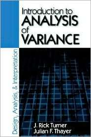   Of Variance, (0803970757), J. Rick Turner, Textbooks   