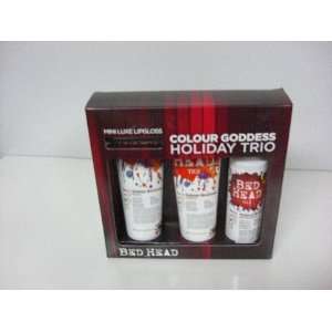 Bedhead Tigi Colour Goddess Holiday Trio Gift Set Shampoo Conditioner 
