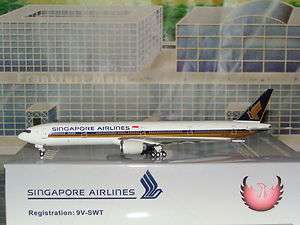 Phoenix 400 Singapore Airlines B777  300ER 9V SWT 1/400 **Free S&H 