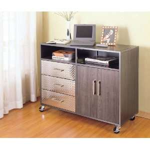    Powell Monster Bedroom Mobile Storage Cabinet: Home & Kitchen