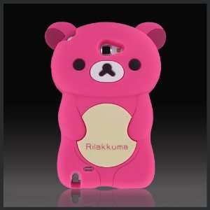 Flexa by CellXpressionsTM 3D Dark Pink Big Teddy Bear Hybrid 