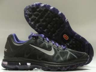 Nike Air Max 2011 Black Grey Purple Sneakers Mens 12  