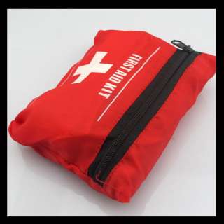 Emergency First Aid Kit Bag Pack Travel Sport Survival BAG  