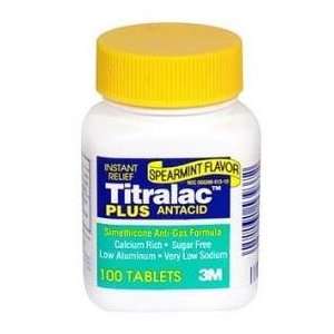  Titralac Plus Antacid Tablets 100