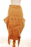 Rare AUTH L.A.M.B. Gwen Stefani Big Pocket Skirt Beige  