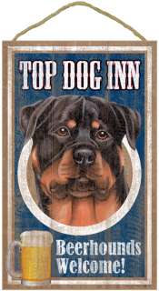 Sign, Novelty Top Dog Inn   Rottweiler  