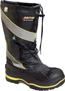 Mens Winter Snow Fishing Baffin Pac Steel Toed Boots  